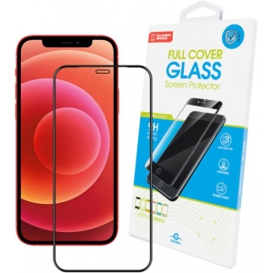 Захисне скло для смартфону Global Apple iPhone 12 Pro Max Full Glue Black (1283126506390)