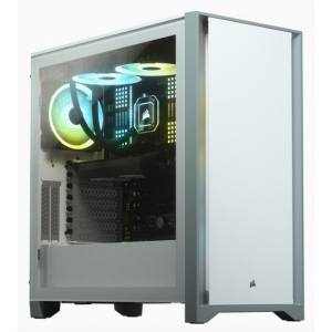 Корпус Corsair 4000D Tempered Glass White (CC-9011199-WW) без БП