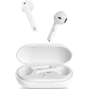 Навушники вкладиші бездротові TWS Ttec AirBeat Free White (2KM133B)