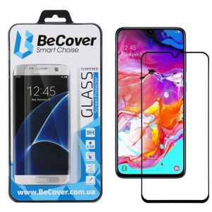 Захисне скло для смартфону BeCover for Samsung Galaxy A70 SM-A705 Black (703804)