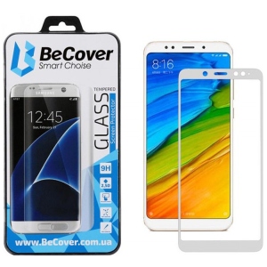 Захисне скло для смартфону BeCover for Xiaomi Redmi Note 5 White (702226)