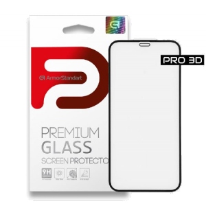Захисне скло для смартфону Armorstandart Pro for Apple iPhone 12 mini Black 0.33mm 3D (ARM57357)