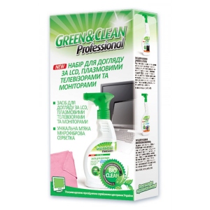 Набір для чищення екранів Green&Clean GC00447 250 мл