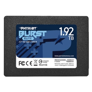 SSD-накопичувач внутрішній Patriot 1.92TB Burst Elite 2.5" SATAIII 3D TLC (PBE192TS25SSDR)