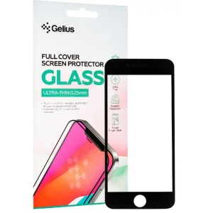 Захисне скло для смартфону Gelius Full Cover Ultra-Thin 0.25mm for iPhone 6 Black (93351)