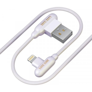 Кабель синхронізації даних Luxe Cube Game USB-Lightining 1 м White (8886668686129)