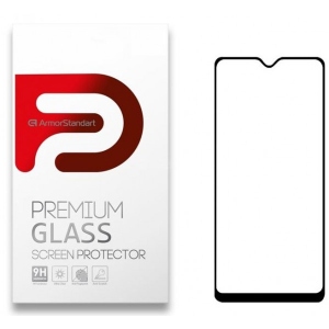 Захисне скло для смартфону Armorstandart Full Glue HD for Oppo А15/A15S Black (ARM58385)