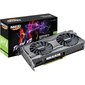 Відеокарта Inno3D GeForce RTX 3060 Twin X2 8GB GDDR6 128bit (N30602-08D6-11902130)