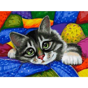 Алмазний живопис Santi Улюблений котик 30х40 см (954304)