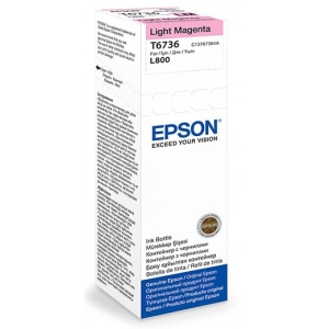 Чорнила для заправки картриджа Epson C13T67364A L800 light magenta