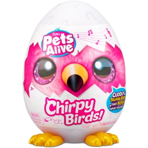 Інтерактивна іграшка м'яка Pets & Robo Alive S1 – ВЕСЕЛІ ПТАШКИ (в асорт.)(9537)