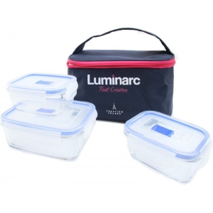 Набір ємностей для зберігання Luminarc Pure Box Active + Bag (P7379) купити в Києві