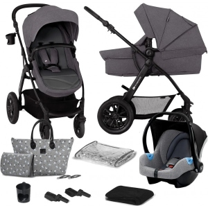 Коляска універсальна 3 в 1 Kinderkraft Xmoov Dark Gray (KSXMOV00DGR3000)