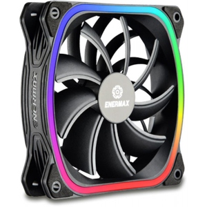 Корпусний вентилятор Enermax SquA RGB 3 pcs Pack  (UCSQARGB12P-BP3)