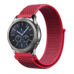 Ремінець для смарт-годинника BeCover Nylon Style for Amazfit Stratos 1/2/2S/3/GTR 2/GTR 47mm/GTR Lite 47mm/Nexo/Pace Red (705892)