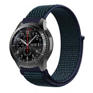 Ремінець для смарт-годинника BeCover Nylon Style for Amazfit Stratos 1/2/2S/3/GTR 2/GTR 47mm/GTR Lite 47mm/Nexo/Pace Blue-Green (705889) продаж