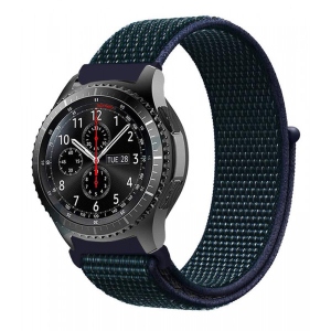 Ремінець для смарт-годинника BeCover Nylon Style for Huawei Watch GT 2 42mm Blue-Green (705840)
