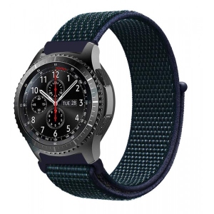 Ремінець для смарт-годинника BeCover Nylon Style for Huawei Watch GT/GT 2 46mm/GT 2 Pro/GT Active/Honor Watch Magic 1/2/GS Pro/Dream Blue-Green (705875)