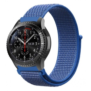 Ремінець для смарт-годинника BeCover Nylon Style for Amazfit Stratos 1/2/2S/3/GTR 2/GTR 47mm/GTR Lite 47mm/Nexo/Pace Blue (705888)