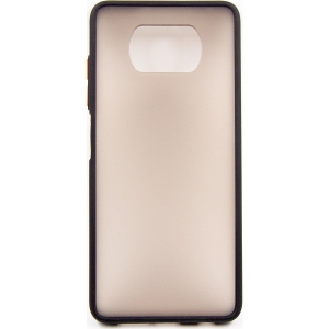 Чохол для смартфону DENGOS Matt for Xiaomi Poco X3 Black (DG-TPU-MATT-68)