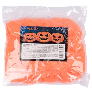 Декор Halloween YES! Fun 20 г, з двома павучками, помаранчева