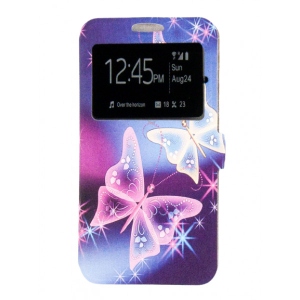 Чохол для смартфону DENGOS Flipp-Book Call ID for Samsung Galaxy A12 SM-A125 Рожевий метелик (DG-SL-BK-289) в інтернет-магазині