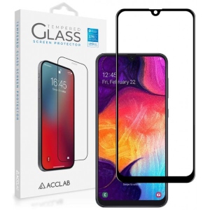 Захисне скло для смартфону ACCLAB Full Glue for Samsung Galaxy A50 SM-A505 Black (1283126508592)