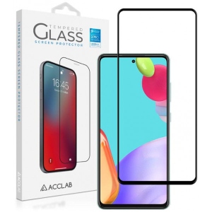 Захисне скло для смартфону ACCLAB Full Glue for Samsung Galaxy A52 SM-A525 Black (1283126510540)