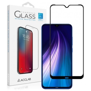 Захисне скло для смартфону ACCLAB Full Glue for Xiaomi Redmi Note 8 Black (1283126508752)
