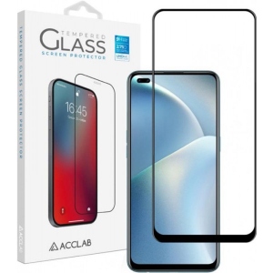 Захисне скло для смартфону ACCLAB Full Glue for Oppo Reno4 Lite Black (1283126511196)