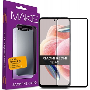 Захисне скло для смартфону MakeFuture Xiaomi FC FG for Redmi Note 12 (982969)