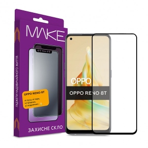 Захисне скло для смартфону MAKE FCFG Oppo Reno8T (MGF-OPR8T)