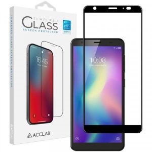 Захисне скло для смартфону ACCLAB Full Glue for ZTE A5 2019 Black (1283126508875)