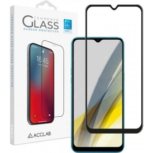 Захисне скло для смартфону ACCLAB Full Glue for Realme C3/6i/5 Black (1283126508431)