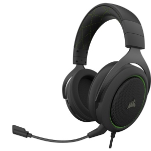 Гарнітура дротова ігрова Corsair HS50 Pro Stereo Gaming Headset Green (CA-9011216-EU)