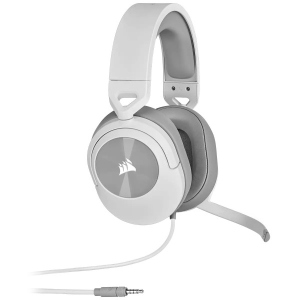 Гарнітура дротова ігрова Corsair HS55 Surround Headset White (CA-9011266-EU)