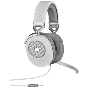 Гарнітура дротова ігрова Corsair HS65 Surround Headset White (CA-9011271-EU)