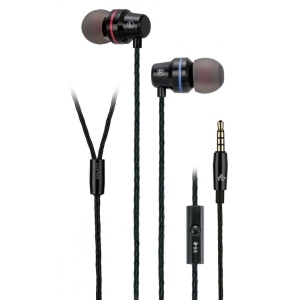 Навушники вкладиші 2E S5 Galaxy Mic Black (2E-IES5BK)