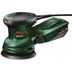 Ексцентрикова шліфовальна машина Bosch PEX 220 A (0.603.378.020)