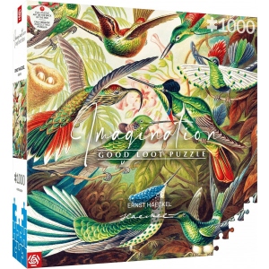 Пазли картонні (8 +) Good Loot Imagination: Ernst Haeckel Hummingbirds/Kolibry 1000 шт. (5908305246794)