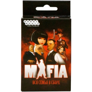 Настільна гра стратегічна (8+) Hobby World Мафія Вся сім'я в зборі компактна версія (4620011810700)