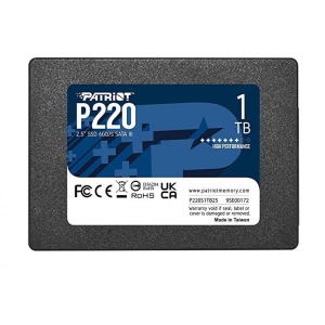 SSD-накопичувач внутрішній Patriot SATA 2.5" 1TB/P220 (P220S1TB25)