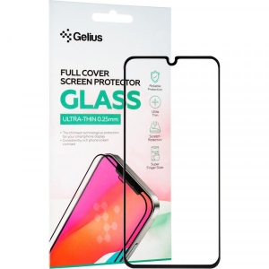 Захисне скло для смартфону Gelius Full Cover Ultra-Thin 0.25mm for Samsung A255 (A25) Black (96765)