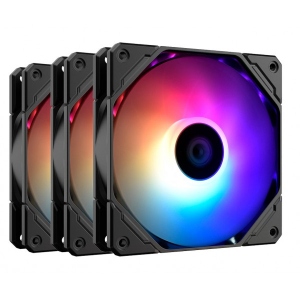 Корпусний вентилятор ID-Cooling TF-12025 Pro ARGB Trio