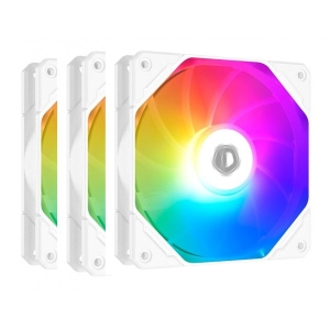 Корпусний вентилятор ID-Cooling TF-12025 Pro ARGB Trio White