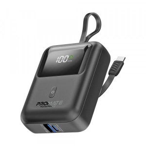 Батарея мобільна Promate 10000mAh (powerpod-10.black)