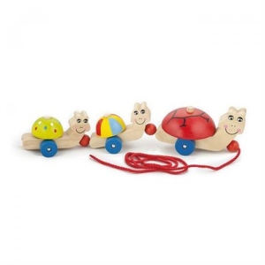 Каталка Viga Toys Черепашки (59949)