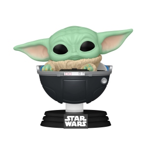 Колекційна фігурка FUNKO POP! серії "Мандалорець" - МАЛЮК ҐРОГУ У ВІЗОЧКУ (76551)