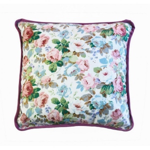 Подушка декоративна Прованс Violet Rose 45х45 см (028795)