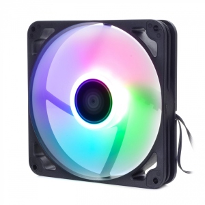 Процесорний кулер QUBE FR-140S Black RGB